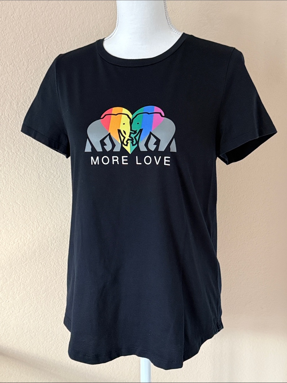 Banana Republic Pride "More Love" Elephant Heart T-shirt